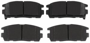 Колодки гальмівні задні Raiso (Швеція) Chevrolet Captiva, Шевроле Каптива (Mando) 06-